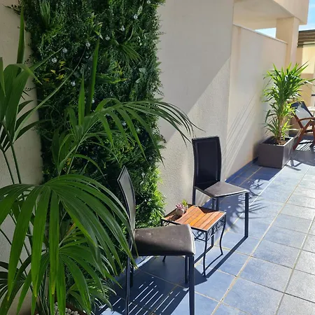 Sybarix Terrace, Mar, Golf, Wifi, Garaje, Relax Lejlighed *